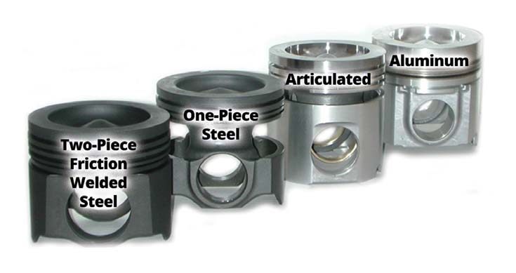 Diesel Engine Piston Designs