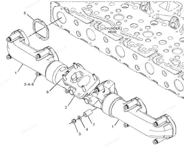 Caterpillar 3406B/C w/ EXHAUST INCONEL VALVES