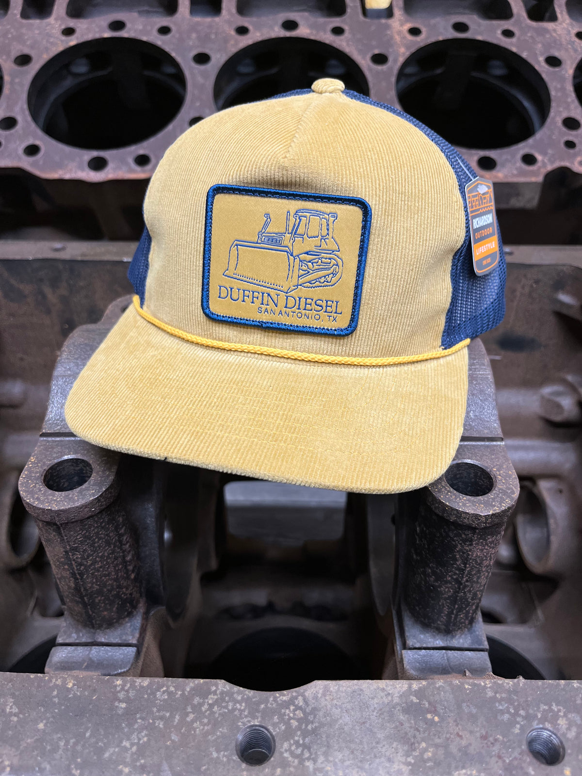 Duffin Diesel D8 Corduroy Snap-Back Baseball Cap